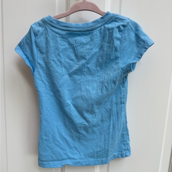 Disney Frozen 2 2/3T Girls Adventure on Elsa Blue Girls Short Sleeve T-Shirt - Picture 4 of 4